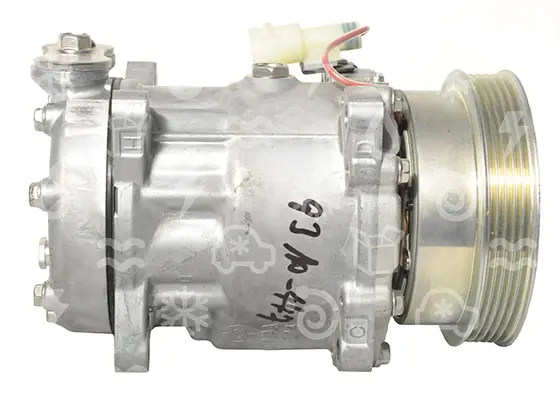 kompresor SANDEN 7V16, řemenice 130 mm - PV5, 12V, OEM JPB 100760